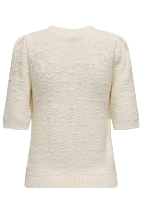 Only onlkatia ss structure o-neck cc knt